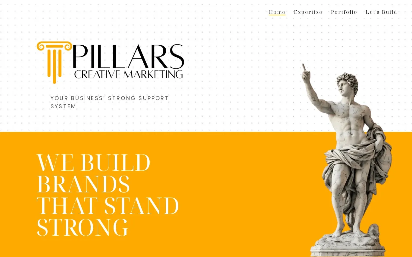 Pillars Creative Marketing screenshot